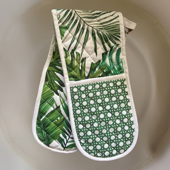 Michel Design Works Palm Breeze Double Oven Glove New With Tags - Picture 3 of 4